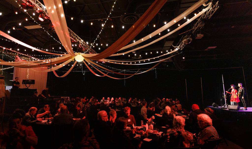 Guests gather for an evening of performances, fundraising and community celebration. (Rocketkar Studios Photo)