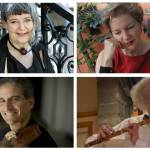 Courtesy Photo
Violinist David Greenberg, harpsichordist Elisabeth Wright, viola da gambist Susie Napper and baroque flutist Jeffrey Cohan will perform music from Telemanns Paris Quartets, on Monday, April 27.