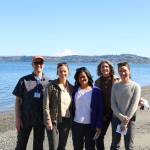 Fiona Griffiths Boston Photos
From left to right: Greg Rabourn of the King County Water and Land Resources Division, Michelle Gostic of the Washington State Department of Ecology, U.S. Rep. Pramila Jayapal, Joenne McGerr of the Department of Ecology and Hannah Drummond of the Department of Ecology.