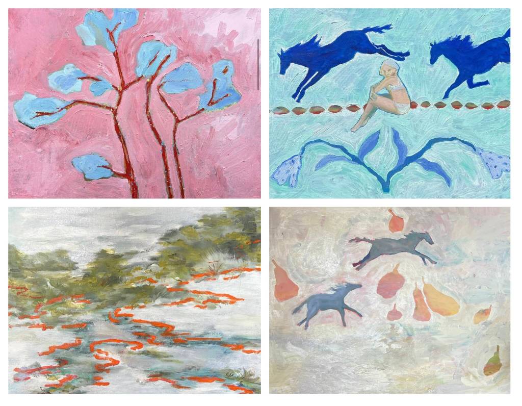 Photos Courtesy of Puget Sound Cooperative Credit Union
Puget Sound Cooperative Credit Union will host First Friday visitors from 6 p.m. to 8 p.m. with a show by Vashon artist Mary Lawrence.