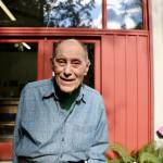 Scarlet Hansen Photo
Vashon artist Donald Cole poses for a portrait outside of his studio.