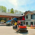 Scarlet Hansen Photo
Crew members work at the Thunderbird Treatment Center site on a sunny May afternoon.