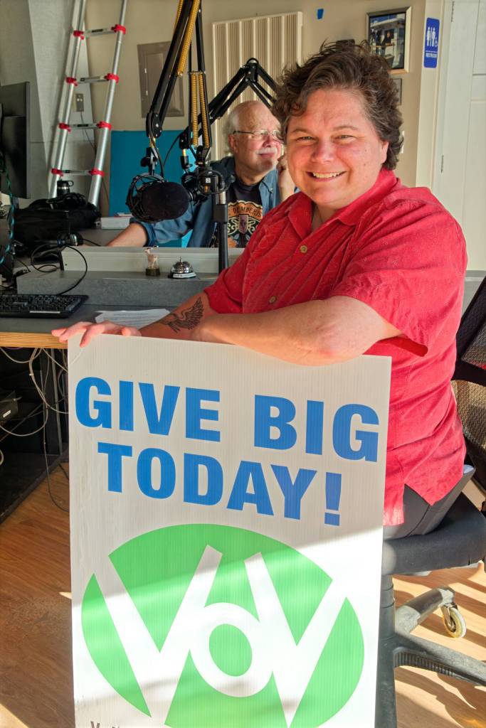 Vashon Households (VHH) Amy Drayer urged community support for affordable housing that can help sustain a robust and diverse island population