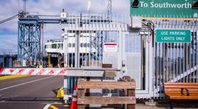 Kent Phelan Photo
A ferry approaches the Vashon north-end terminal, where islanders continue to face disruptions tied to Washington State Ferries two-boat schedule on the Triangle Route.