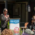 Kent Phelan Photo
Islander Dr. Joe Okimoto reads the family names of those exiled from Vashon during Saturdays Day of Exile program.
