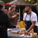 Jason Tang Photos
Chef Dre Neeley of Gravy serving BBQ.