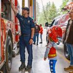 Kent Phelan Photo
Vashon Island Fire Rescue opened its station to visitors during the Memorial Day block party on Bank Road.