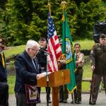 Kent Phelan Photo
Vashons Memorial Day ceremony at the cemetery.