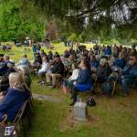 Kent Phelan Photo
Vashons Memorial Day ceremony at the cemetery.