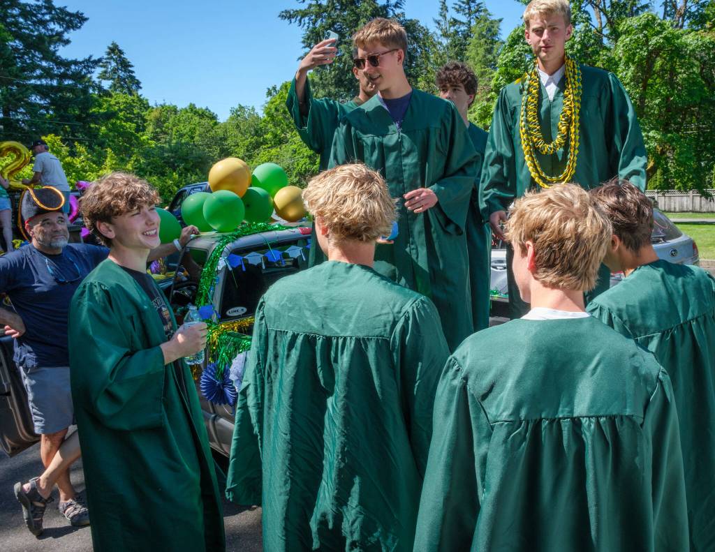 Terry Donnelly Photo
Vashon High School class of 2026 parade