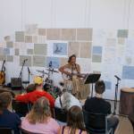 Kent Phelan Photo
Singer-songwriter Azere Wilson performs during Vashon Center for the Arts Juneteenth event.