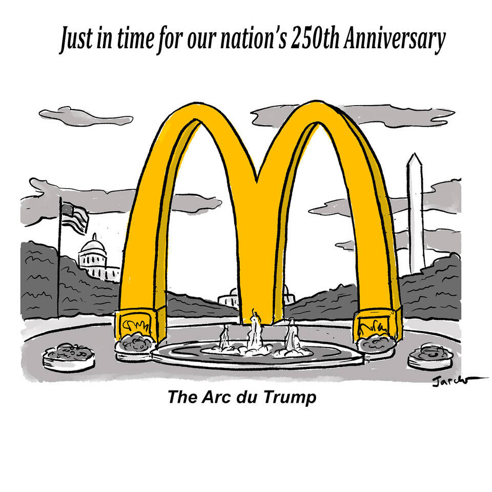 Cartoon by Bill Jarcho