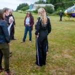Terry Donnelly Photo
Public announcement of new heli pad at the Vashon airport