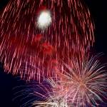Ray Pfortner Photo
Vashons Fourth of July show, viewed from Dockton Park.