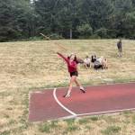 James Batey Photo
Foss daughter, Virginia Miller, at the track meet.