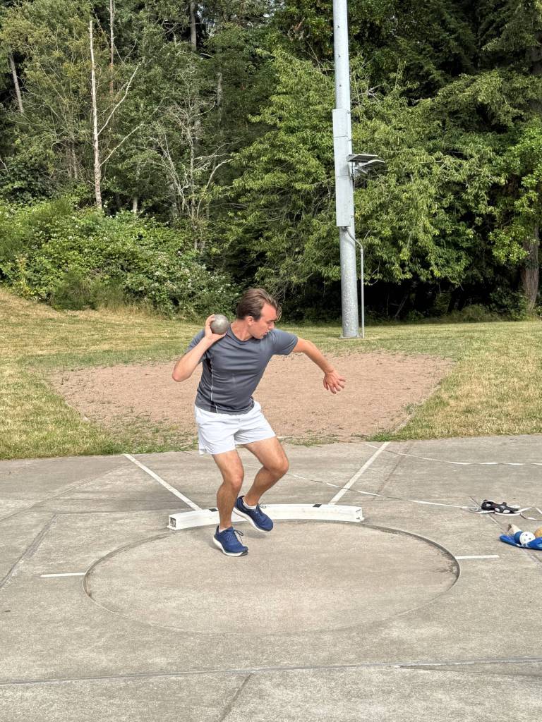 James Batey Photo
Foss son, Forrest Miller at the track meet.