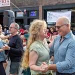 Alex Bruell Photo
Couples dance to the music of the Portage Fill Band during last years Festival.
