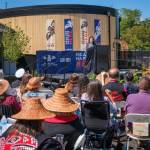 Terry Donnelly Photo
U.S. Rep. Pramila Jayapal speaks Saturday at the opening of the Thunderbird Treatment Center.