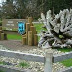 The entry that awaits Belfair State Park visitors. Photo courtesy Washington State Parks and Recreation