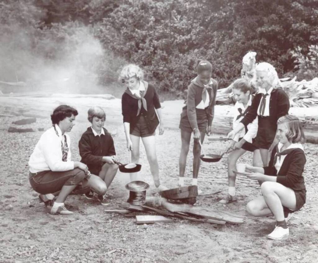 Courtesy of the Vashon Heritage Museum
A historic photo of Camp Sealth.