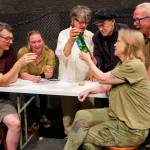 Steven Sterne Photo
From left to right: Gabe Reilly-Bates, Natalie Copeland, Linda Nygaard, Kevin Joyce, Kat Eggleston, and Jon Whalen in rehearsal for The Wren.